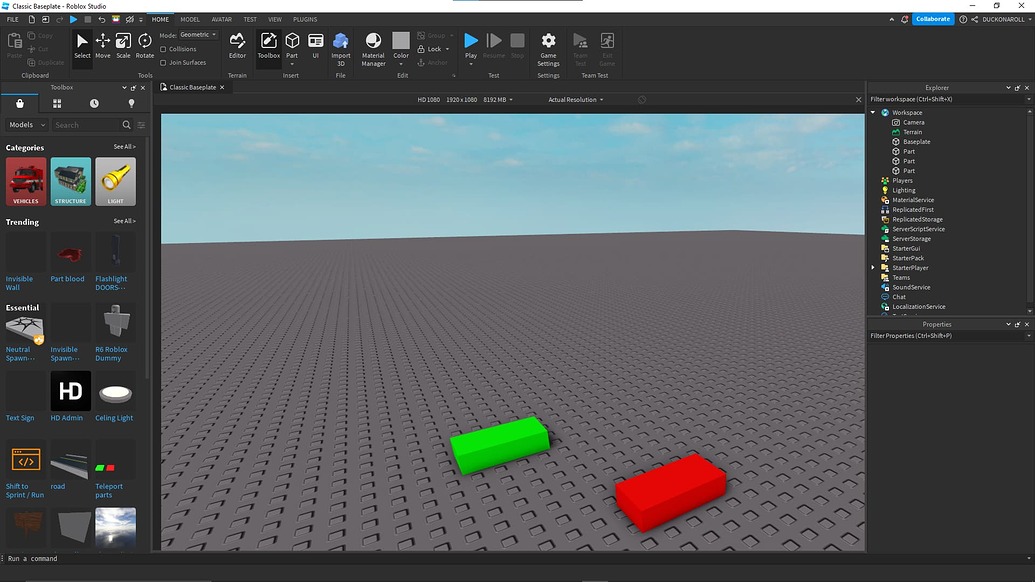 Proper Full Screen Play Solo in Roblox Studio - Studio Features ...