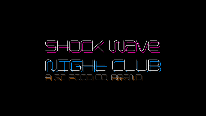 SHOCKWAVE NIGHT CLUB Logo 2021