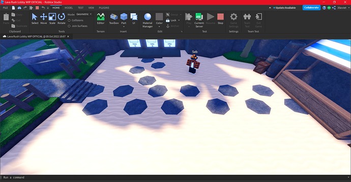 Lava Rush Lobby WIP OFFICIAL - Roblox Studio 10_5_2022 6_08_15 PM