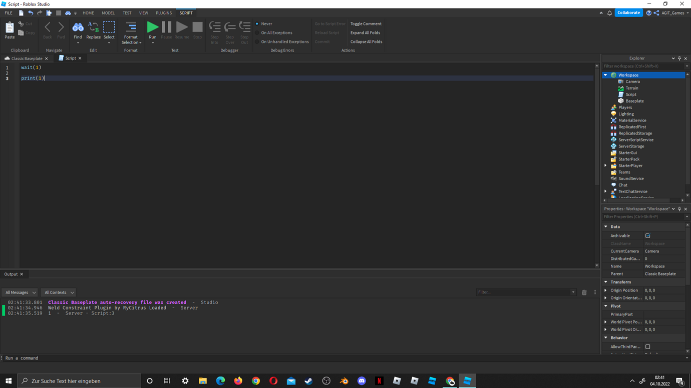 Is there anything wrong with this script? - Scripting Support ...