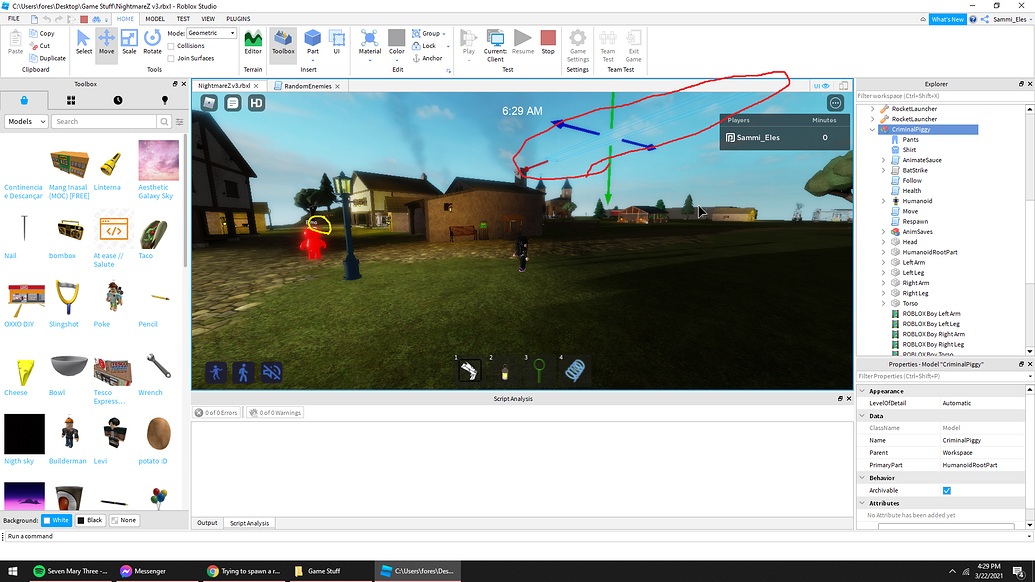 Trying to spawn a random enemy on a part - Scripting Support ...