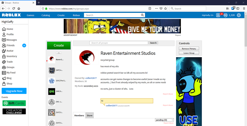 Beta group page not loading - Website Bugs - Developer Forum | Roblox
