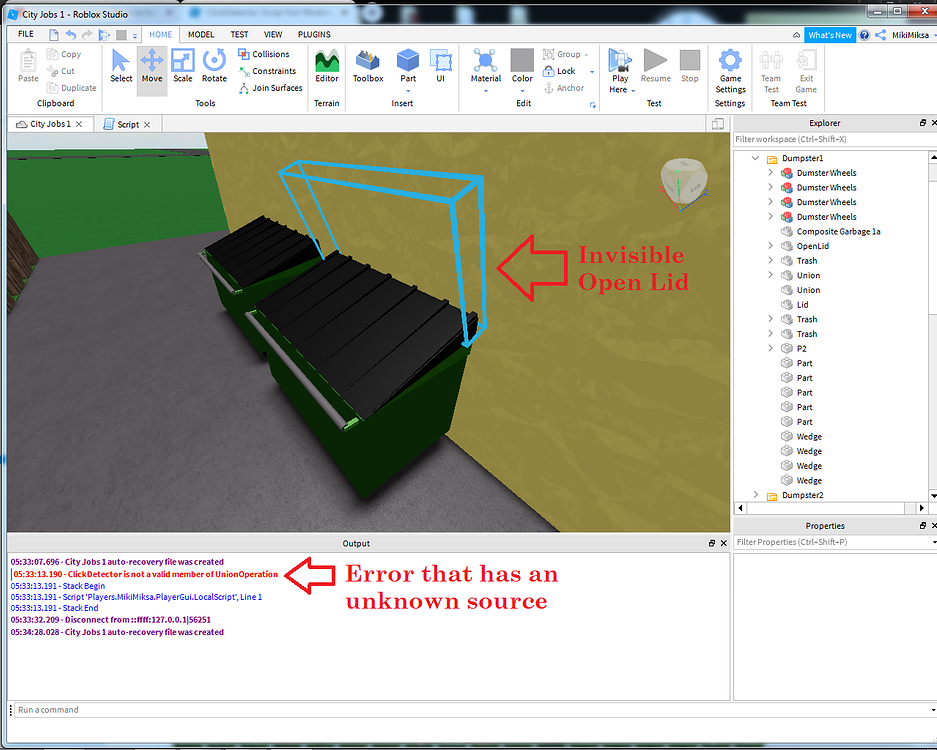 ClickDetector not working - Scripting Support - Developer Forum | Roblox