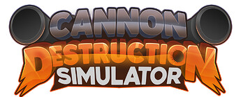 Cannon Destruction Logo Alpha