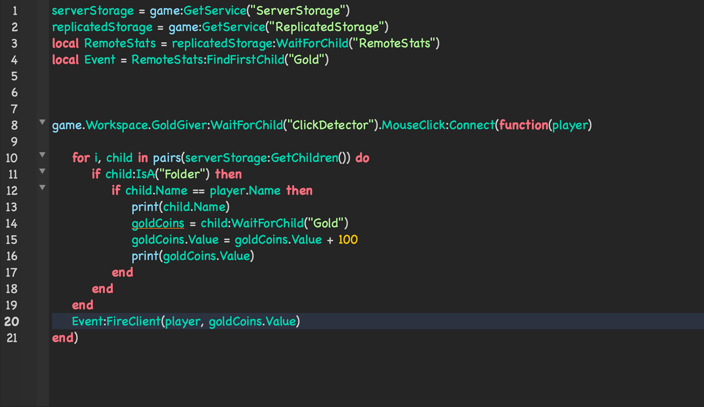Attempt to index nil with FireClient - Scripting Support - Developer ...