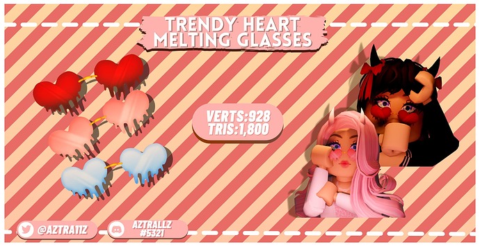 TRENDY HEART MELTING GLASSES (1)