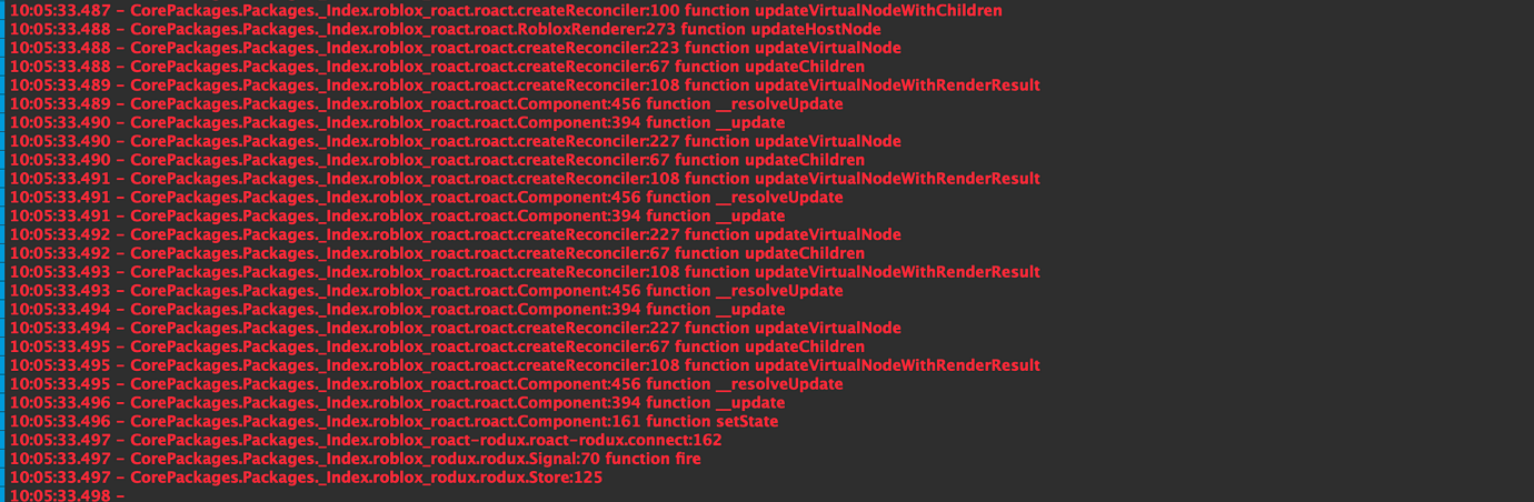 I got this really long error - Scripting Support - Developer Forum | Roblox