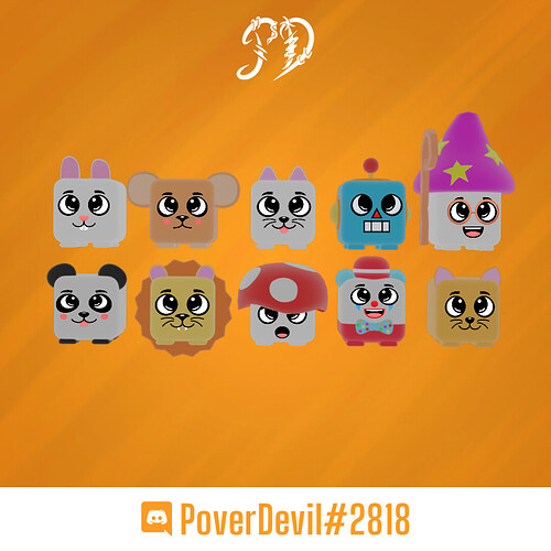 clicking sim pets render