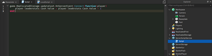 Shop script not working with no error - Scripting Support - Developer ...