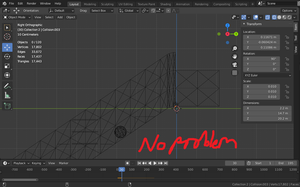 Imported Mesh Collision Problem - Building Support - Developer Forum ...