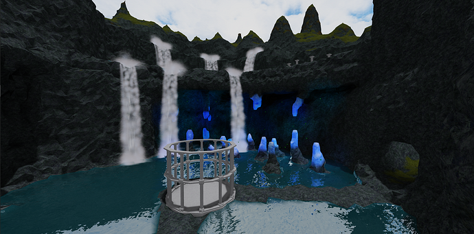 waterfalls