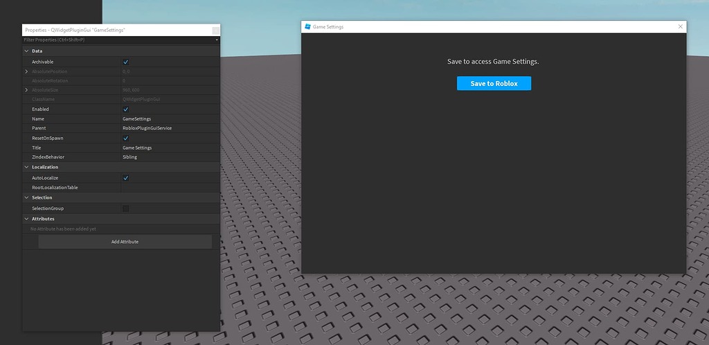 Plugins should be able to create undockable Plugin GUIs - Studio ...