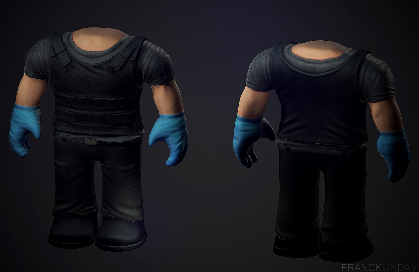 Realistic layered clothing & human skin on roblox boy package