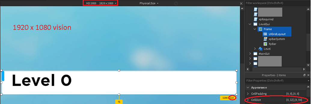 UIGridLayout Fit - Scripting Support - Developer Forum | Roblox