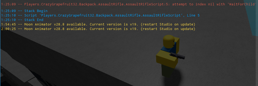 How can I play an animation I made in the official Roblox editor ...