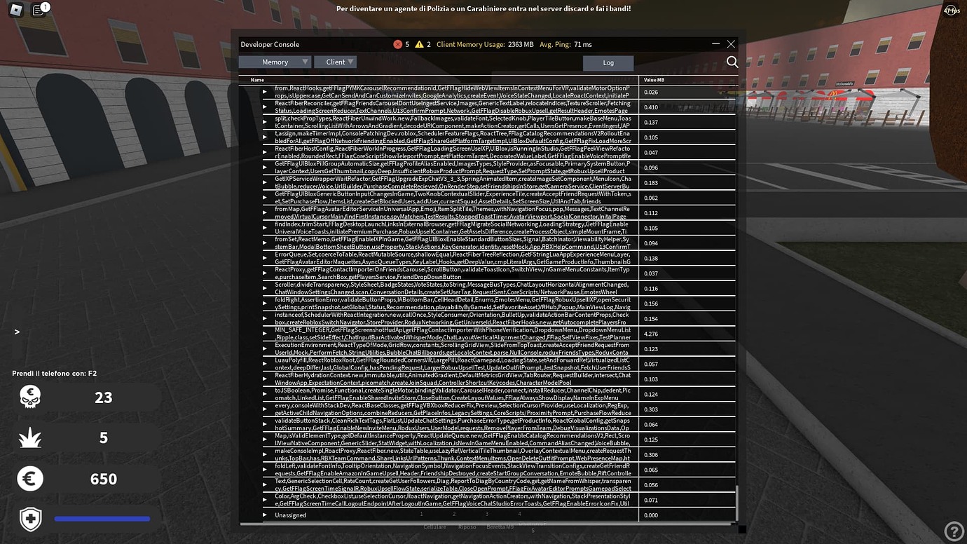 How To Reduce Roblox Memory Usage How to reduce client memory? - Scripting Support - Developer Forum | Roblox
