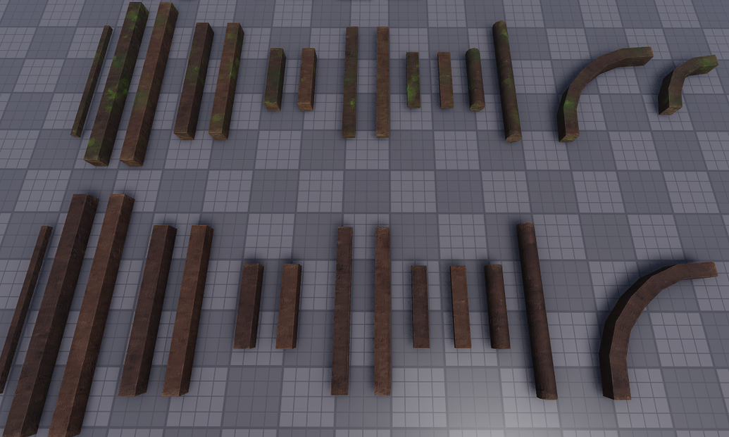 Stylized building assets using texture atlases - Creations Feedback ...