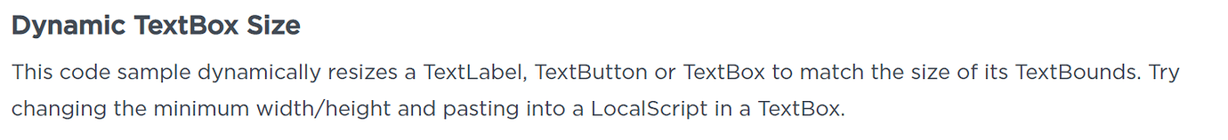 Help with scrolling text - Scripting Support - Developer Forum | Roblox