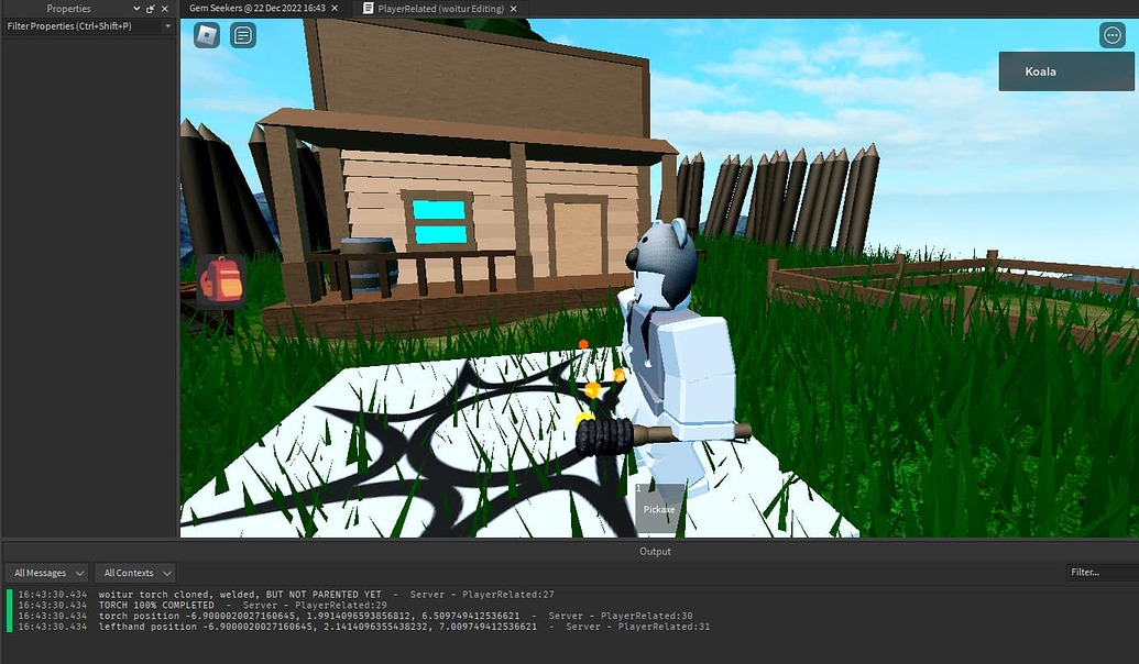 Torch not welding for all players - Scripting Support - Developer Forum ...
