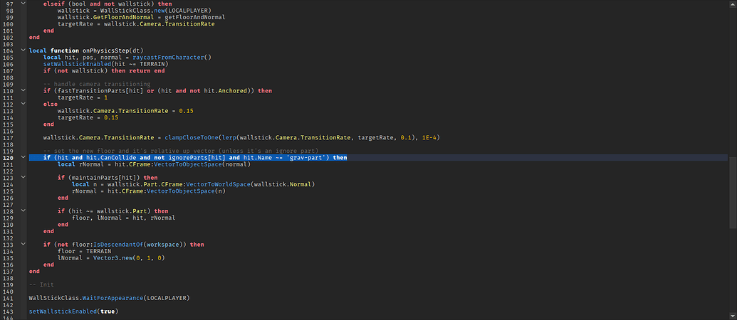 Help making a whitelist for egomooses gravity controller - Scripting ...