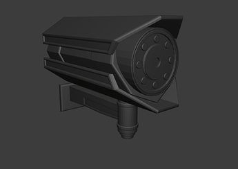 Sci-Fi Security Camera