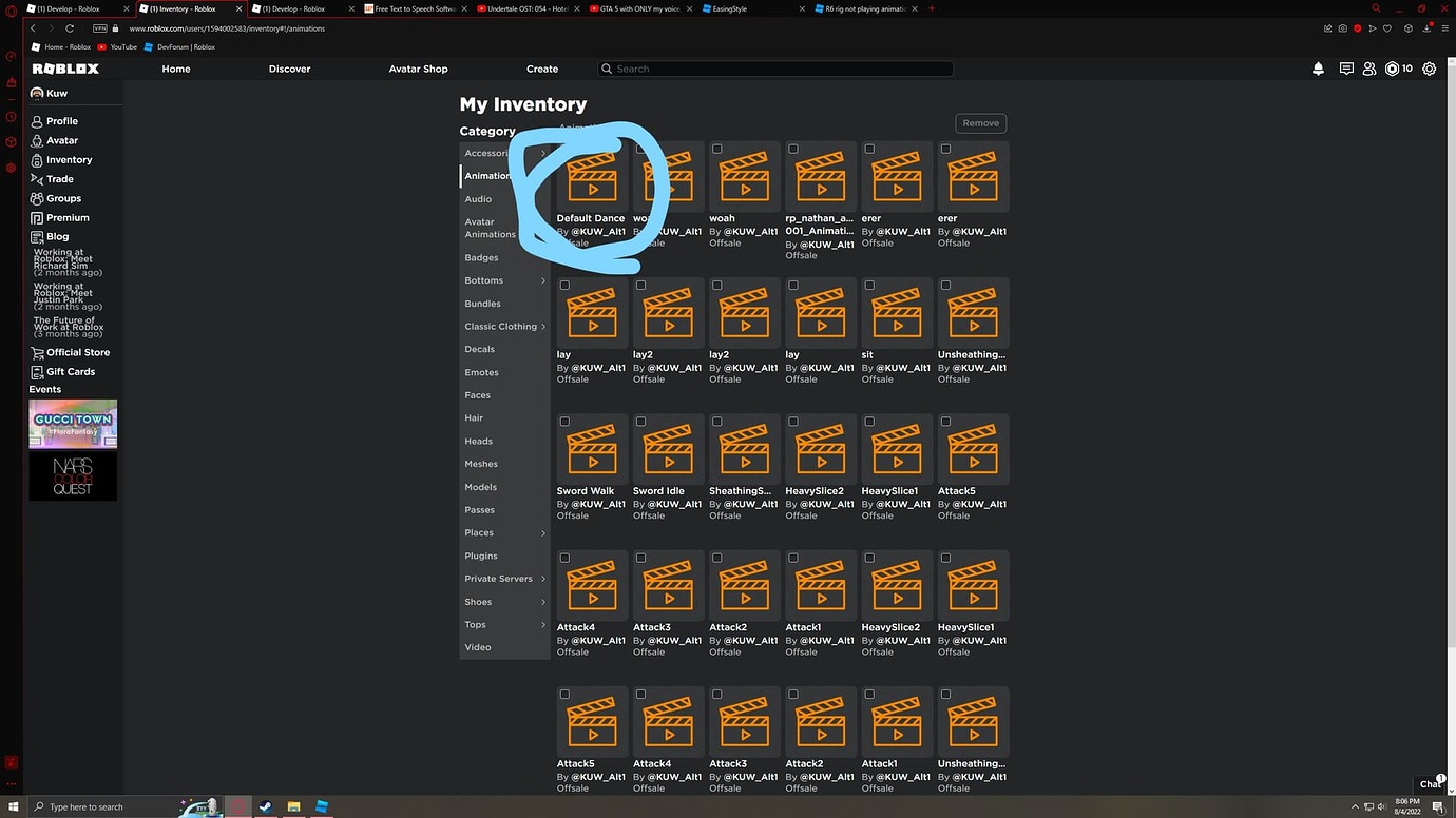 R6 rig not playing animation - Scripting Support - Developer Forum | Roblox