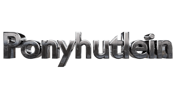 PonyhutleinMetalLogo