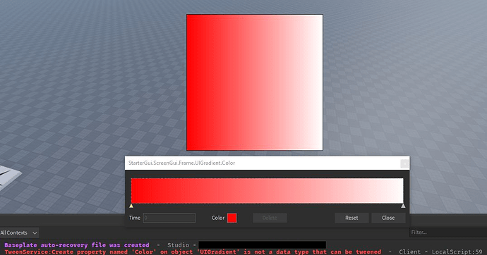 How to tween custom gradients - Scripting Support - Developer Forum ...