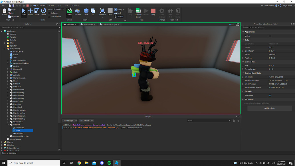 How to offset Motor6D using an attachment - Scripting Support ...