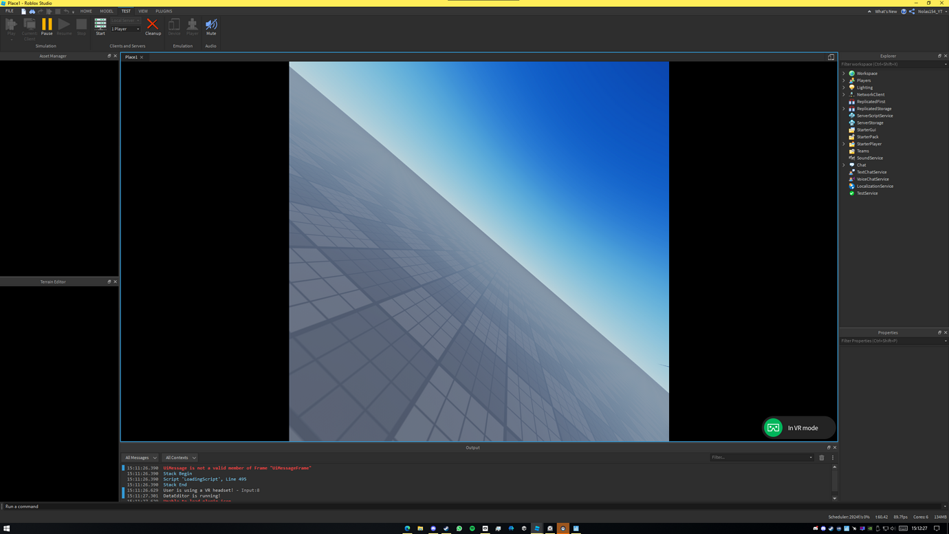 Disable third person VR camera - Scripting Support - Developer Forum ...