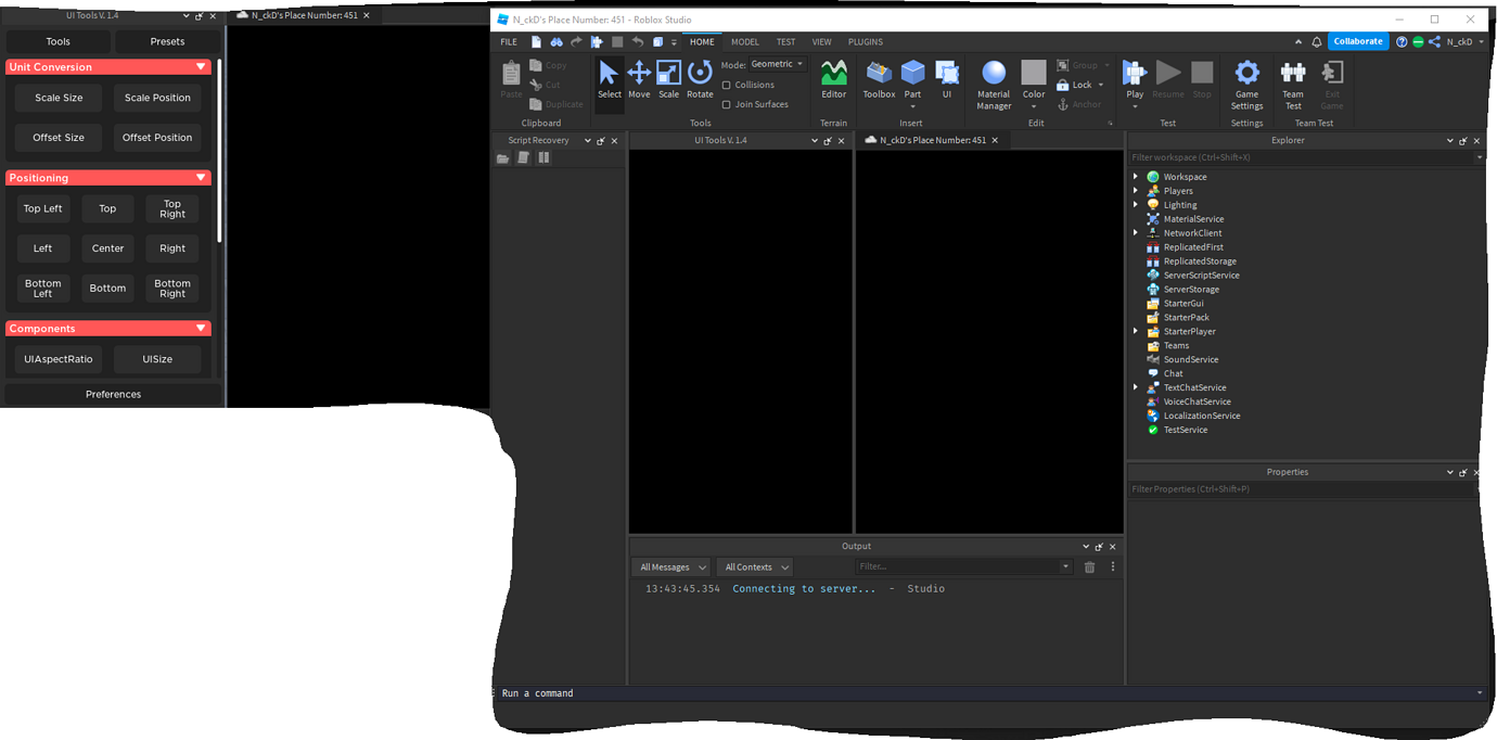 Studio moves all ui off screen - Studio Bugs - Developer Forum | Roblox