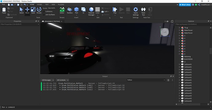 VENGEANCE TESTING - Roblox Studio 6_27_2022 11_37_09 AM