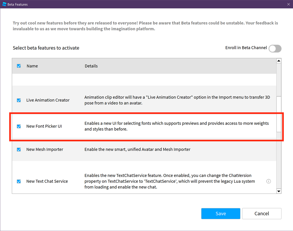 New Font UI [Live] - Announcements - Developer Forum | Roblox