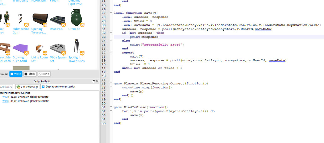 Bindtoclose or Coroutine is not working - Scripting Support - Developer ...