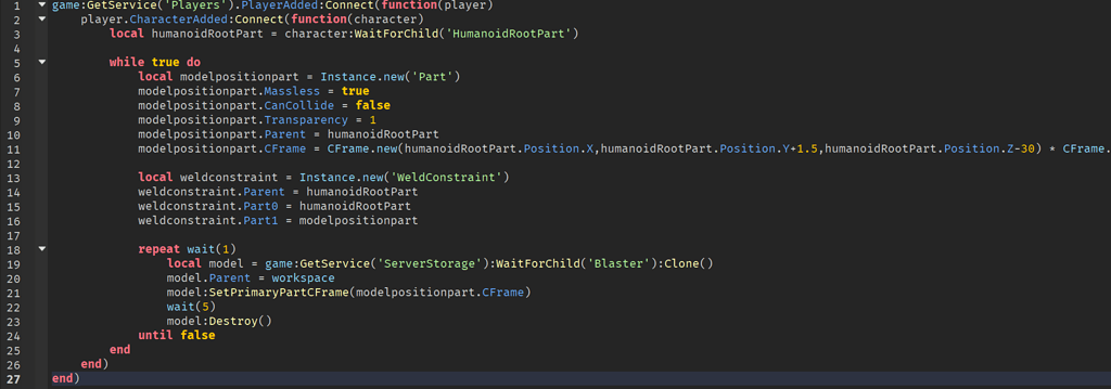How do i make a Zone/Region for my attacks? - Scripting Support ...
