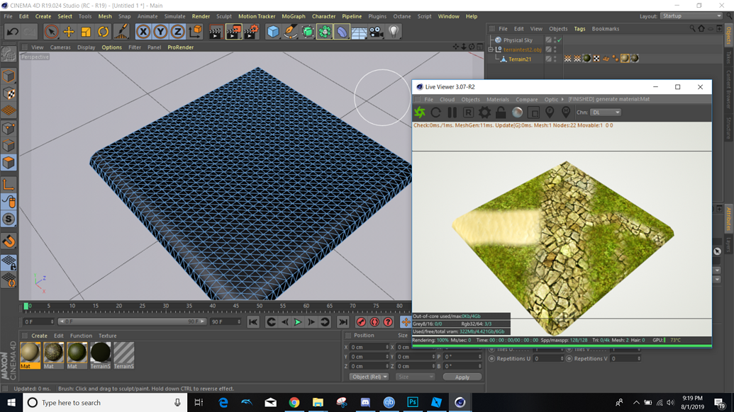 Exporting Roblox Terrain to C4D Textures - Art Design Support ...