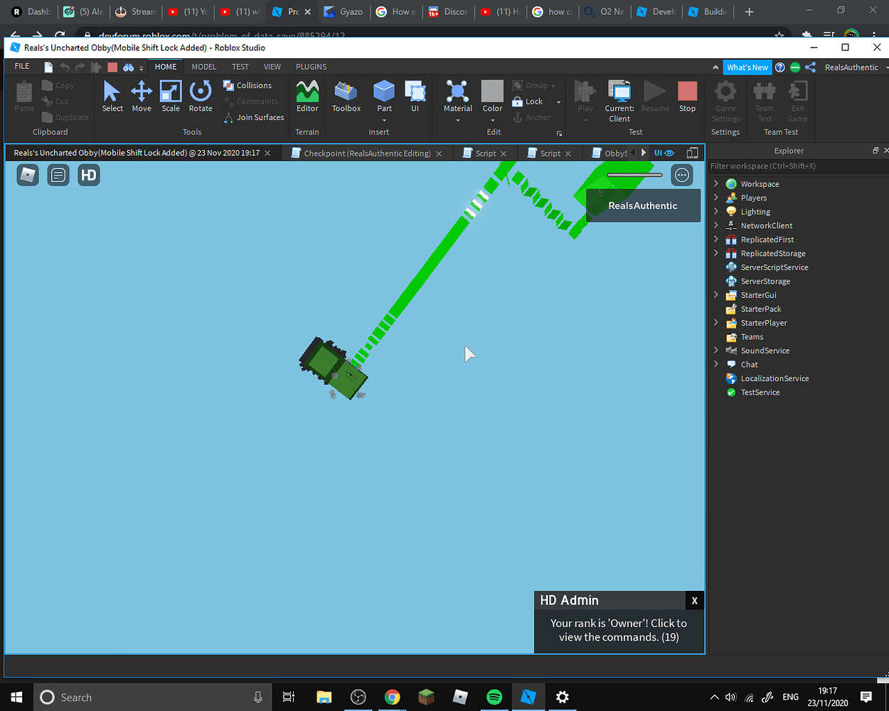 Problem of Data Save? - Scripting Support - Developer Forum | Roblox