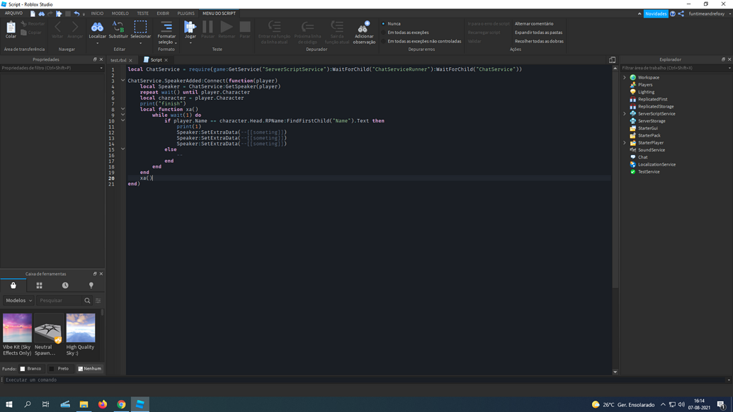 I can't detect "Head" in server script - Scripting Support - Developer ...