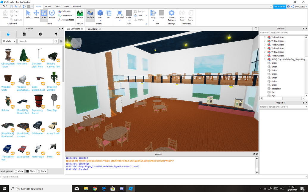 [FEEDBACK] My coffee cafe - Building Support - Developer Forum | Roblox