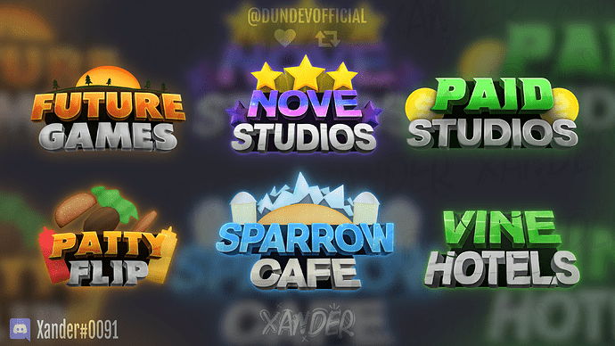 Text Logo Portfolio