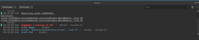 Errors with my API Script - Scripting Support - Developer Forum | Roblox