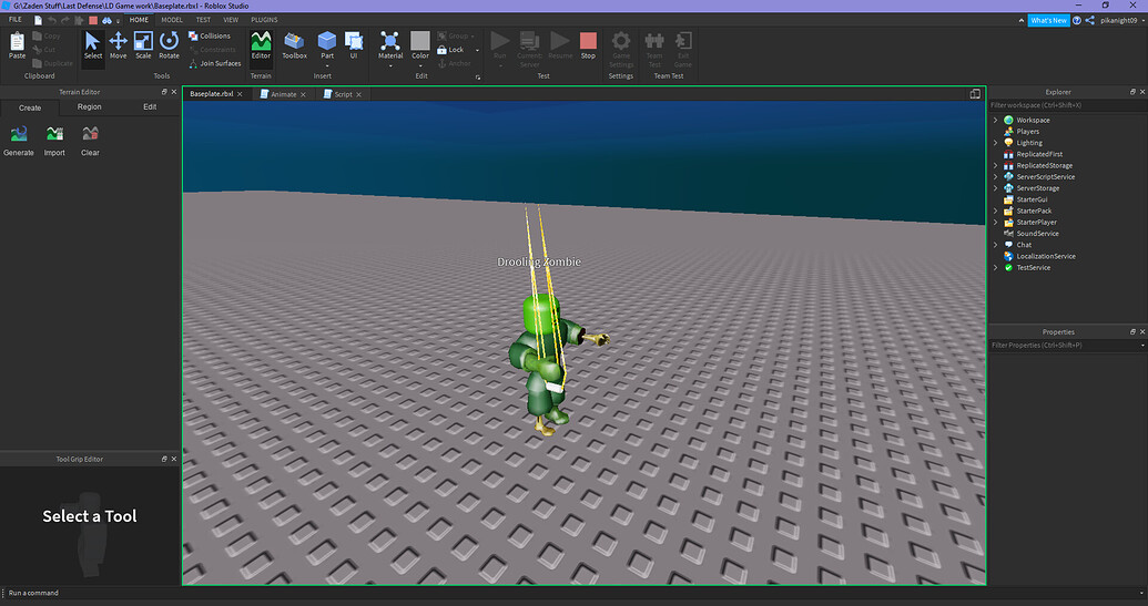 Help with Tool Grip on NPC Scripting Support Developer Forum Roblox