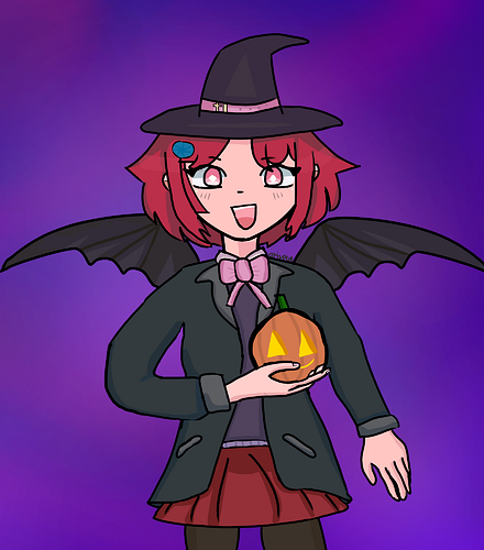 halloween drawing thing
