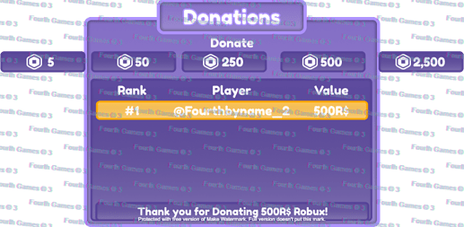 Donations