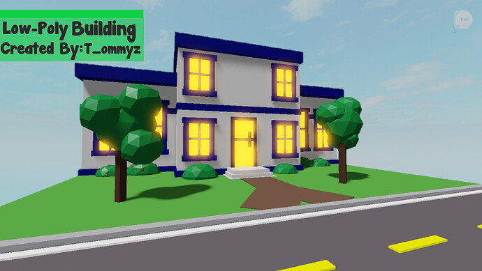 Low-Poly Building