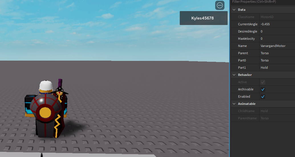 Motor6d CurrentAngle not Changing - Scripting Support - Developer Forum ...