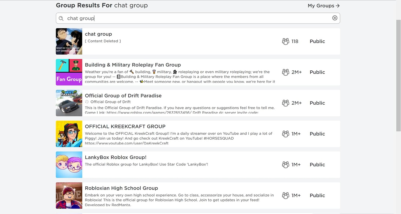 Backengineering the Group Search - Platform Usage Support - Developer ...