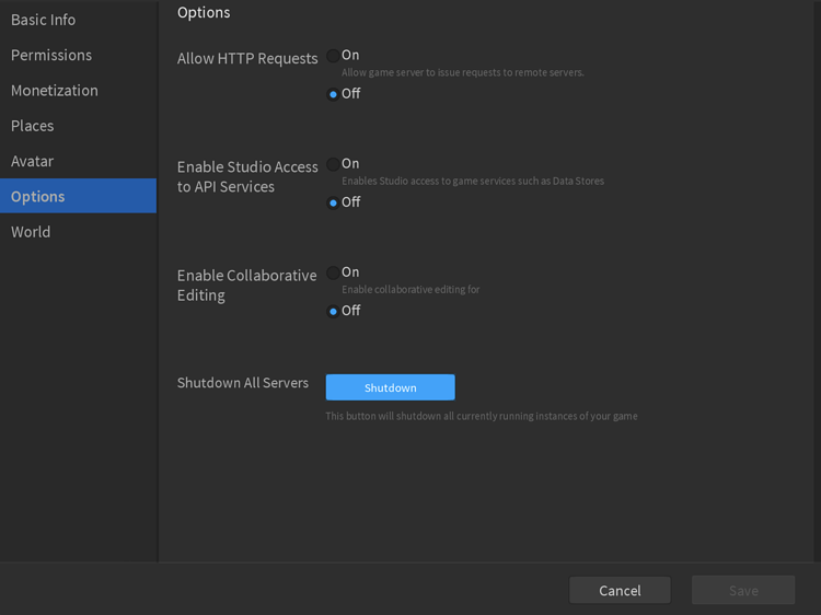 Additional Game Management in Roblox Studio - Announcements - Developer ...