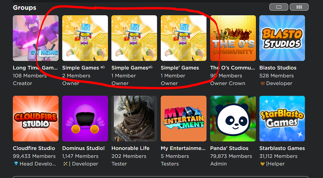 Roblox Group duplication error - Website Bugs - Developer Forum | Roblox