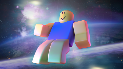 floating man